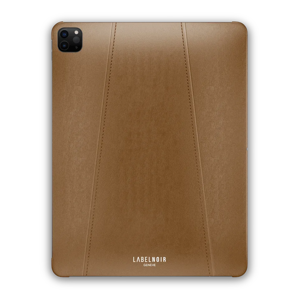 Label Noir iPad Pro 12.9 6th Gen lærdeksel skinn