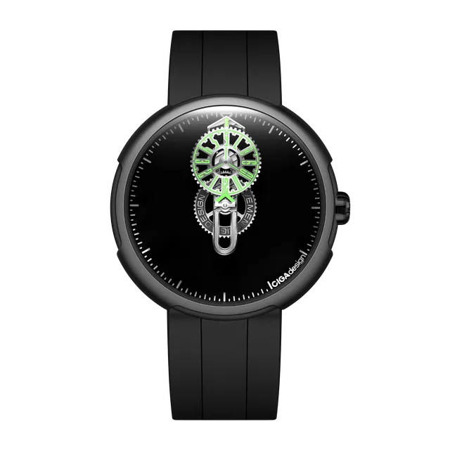CIGA Design Time Cipher automatisk klokke carbon