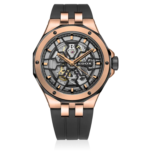 Edox Delfin Mecano Automatic klokke skjelett
