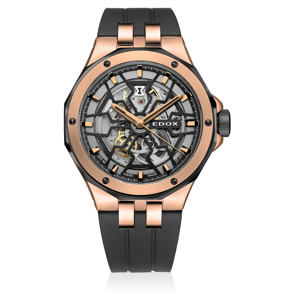 Edox Delfin Mecano Automatic klokke skjelett