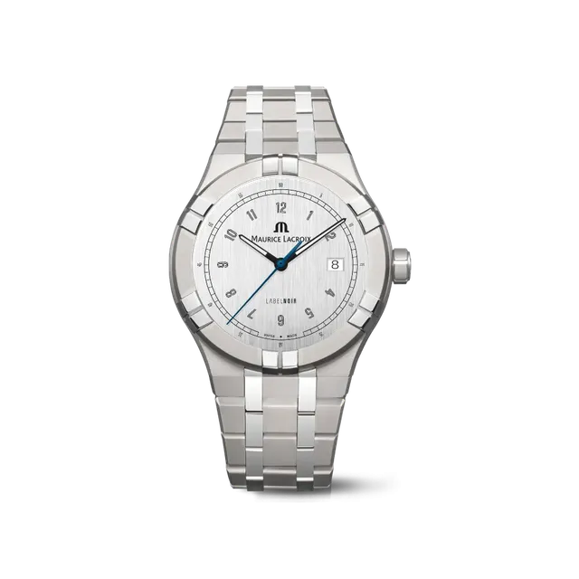 Label Noir Aikon Automatic 42MM klokke titan stålgrå