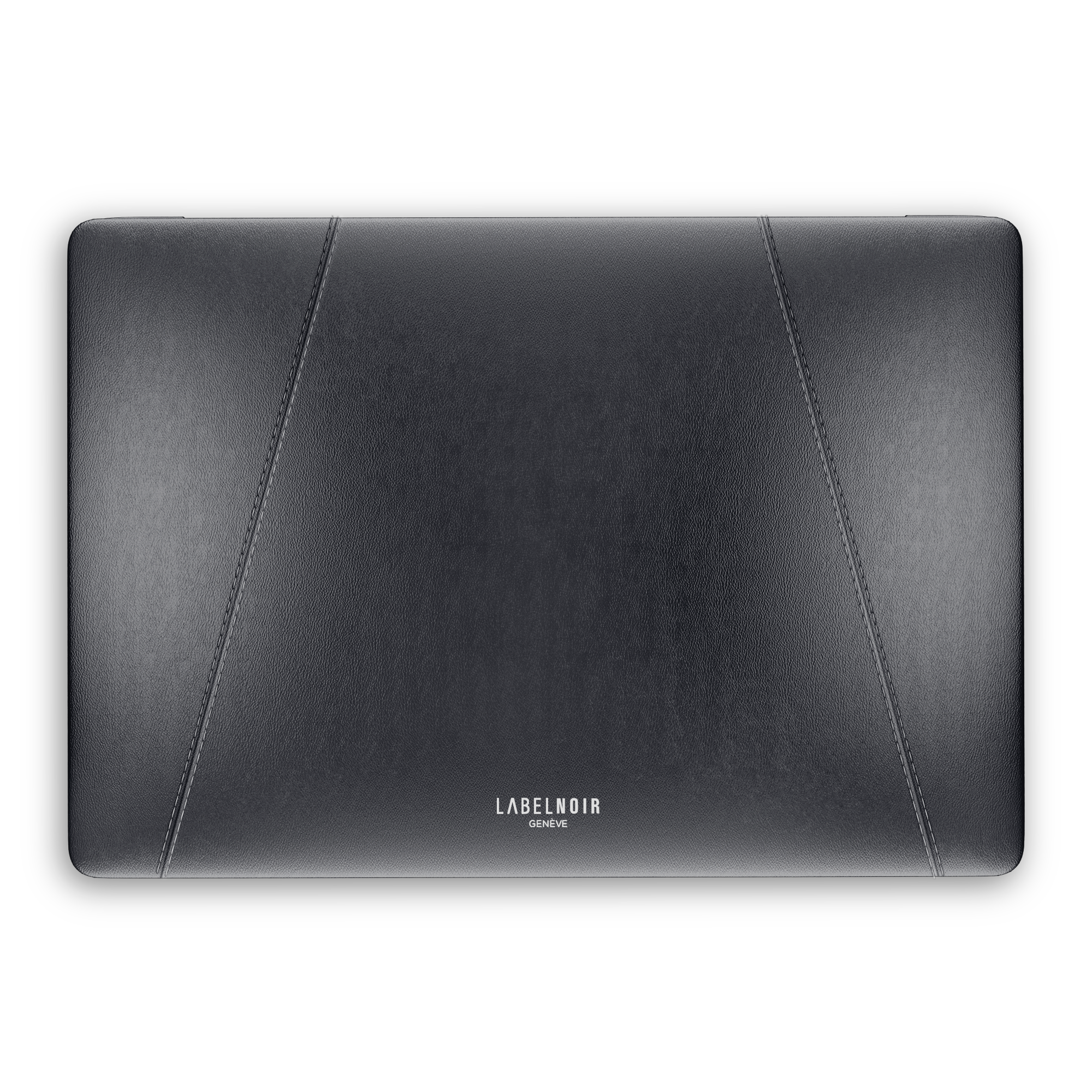 Label Noir Quilted MacBook Pro 13 deksel skinn svart