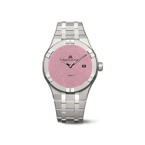 Label Noir Aikon Automatic 42MM klokke titan svart rosa