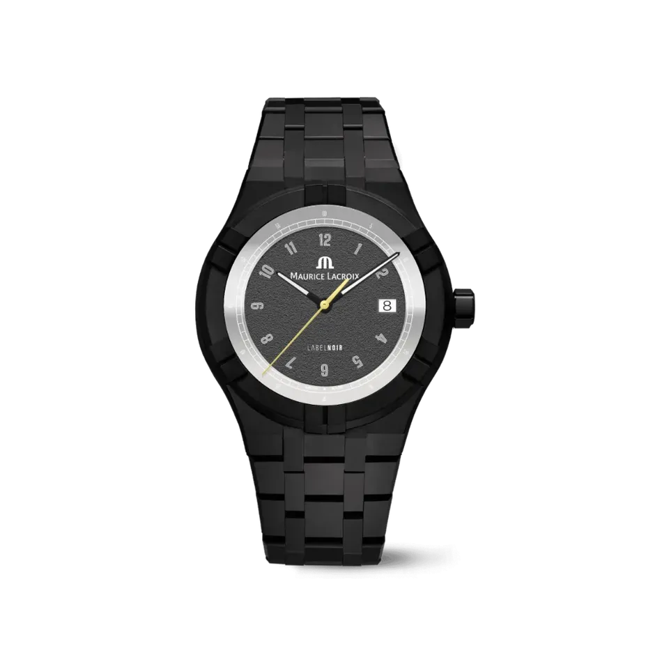 Label Noir Aikon Automatic 42MM herreklokke keramikk hvit