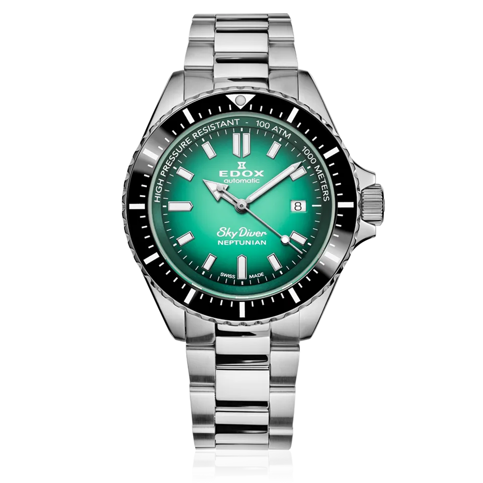 Edox Neptunian Automatic herreklokke automatisk