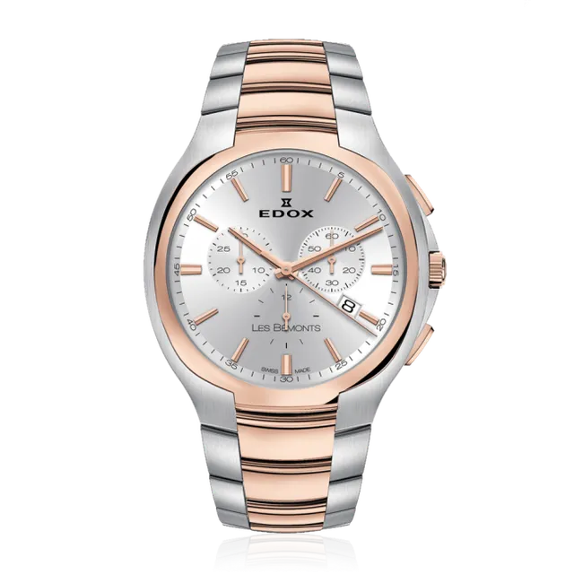 Edox Les Bémonts Ultra Slim Chronograph herreklokke