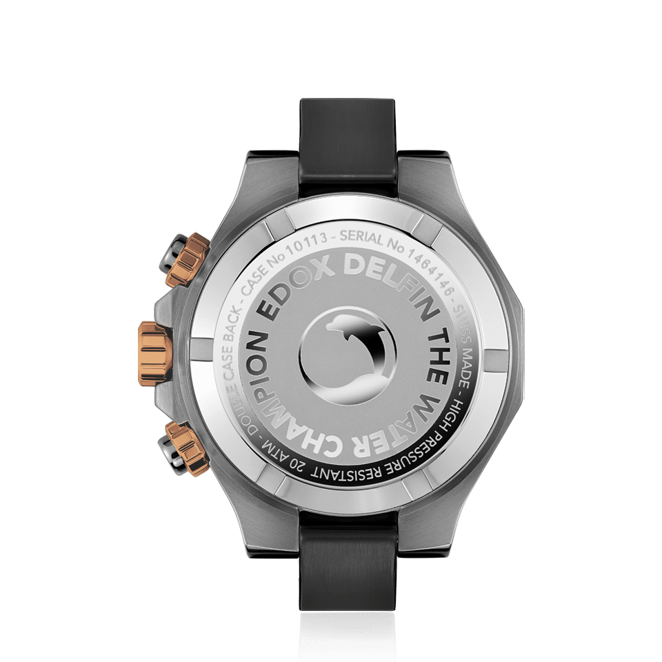 Edox DelfinChronograph klokke kronograf