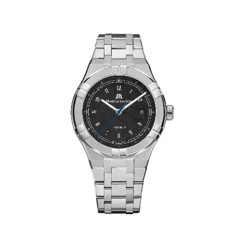 Label Noir Aikon Automatic 42MM herreklokke stål blå viser