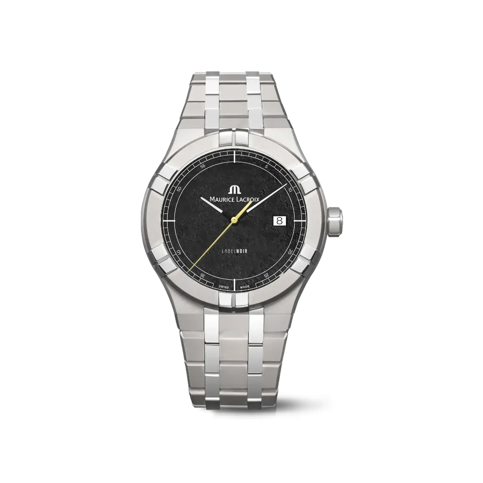 Label Noir Aikon Automatic 42MM klokke titan svart laser