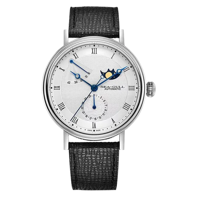 Sea-gull 819.11.6092 klokke hvit 41 mm
