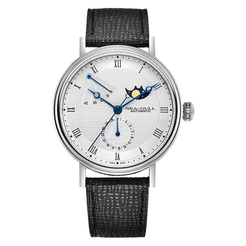Sea-gull 819.11.6092 klokke hvit 41 mm