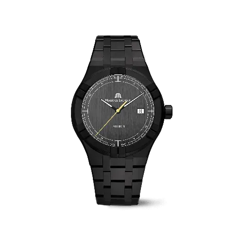 Label Noir Aikon Automatic 42MM herreklokke keramikk hvit sateng