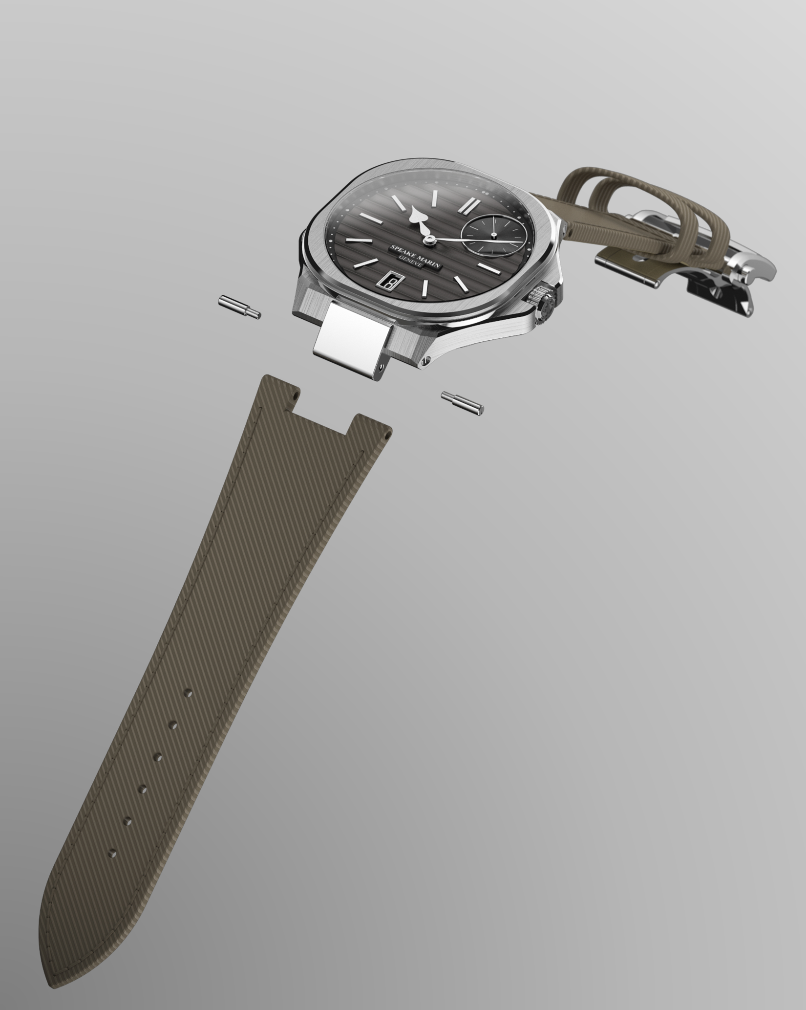 Speake-Marin Ripples lenkesett stål adapter