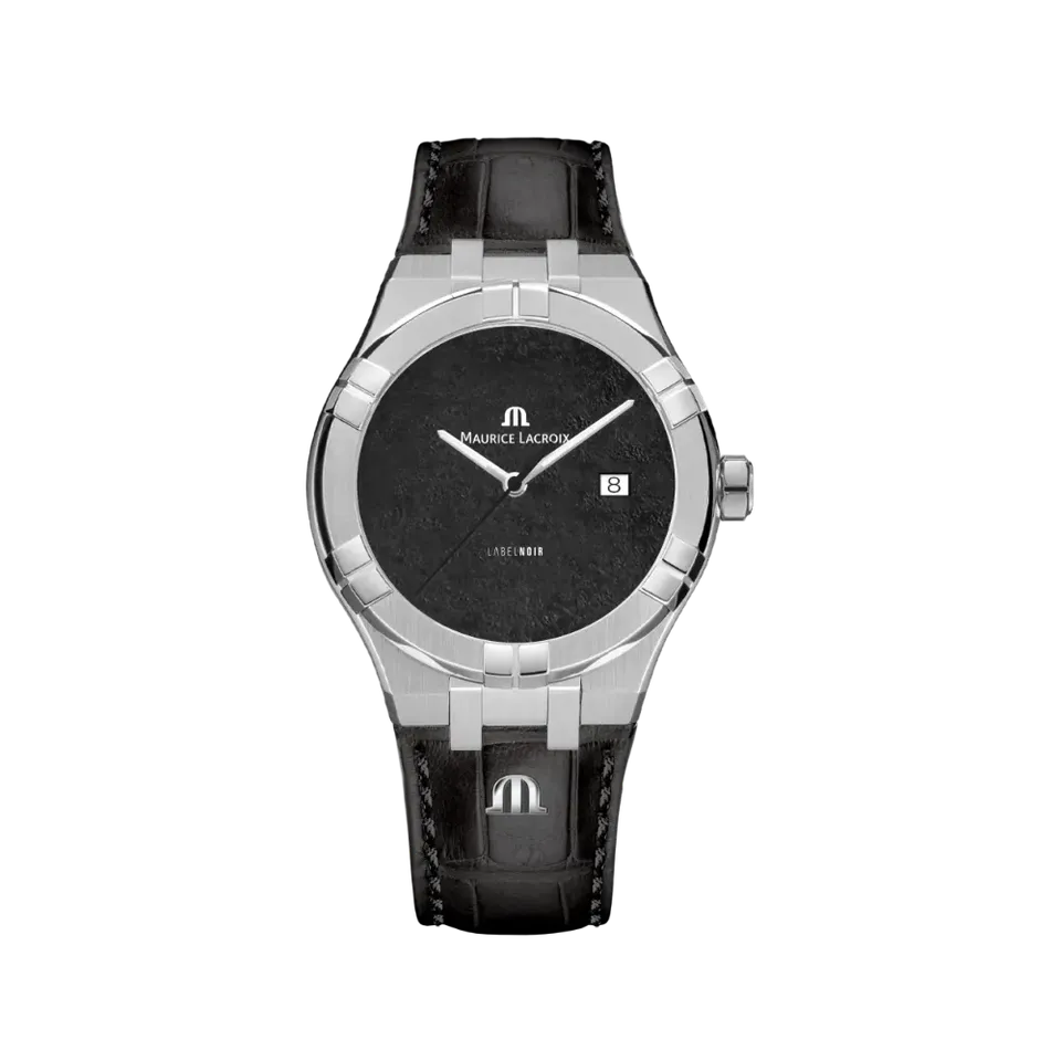 Label Noir Aikon Automatic 42MM klokke sort skinnrem