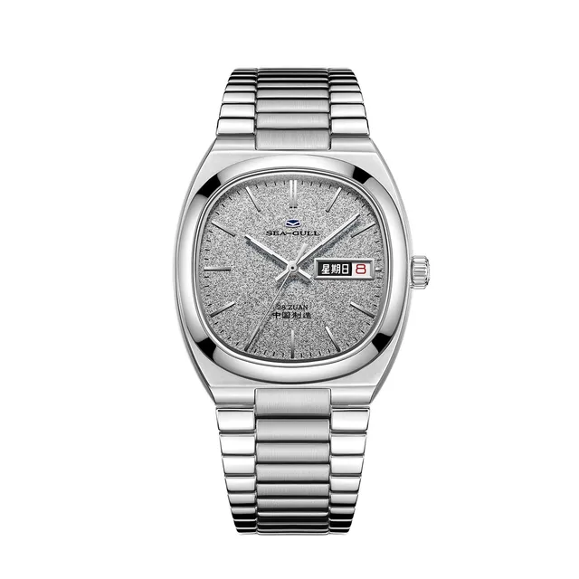 Sea-gull 826.92.1051C herreklokke automatisk grå 36mm