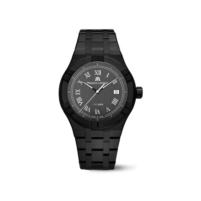 Label Noir Aikon Automatic 42mm klokke keramikk hvit