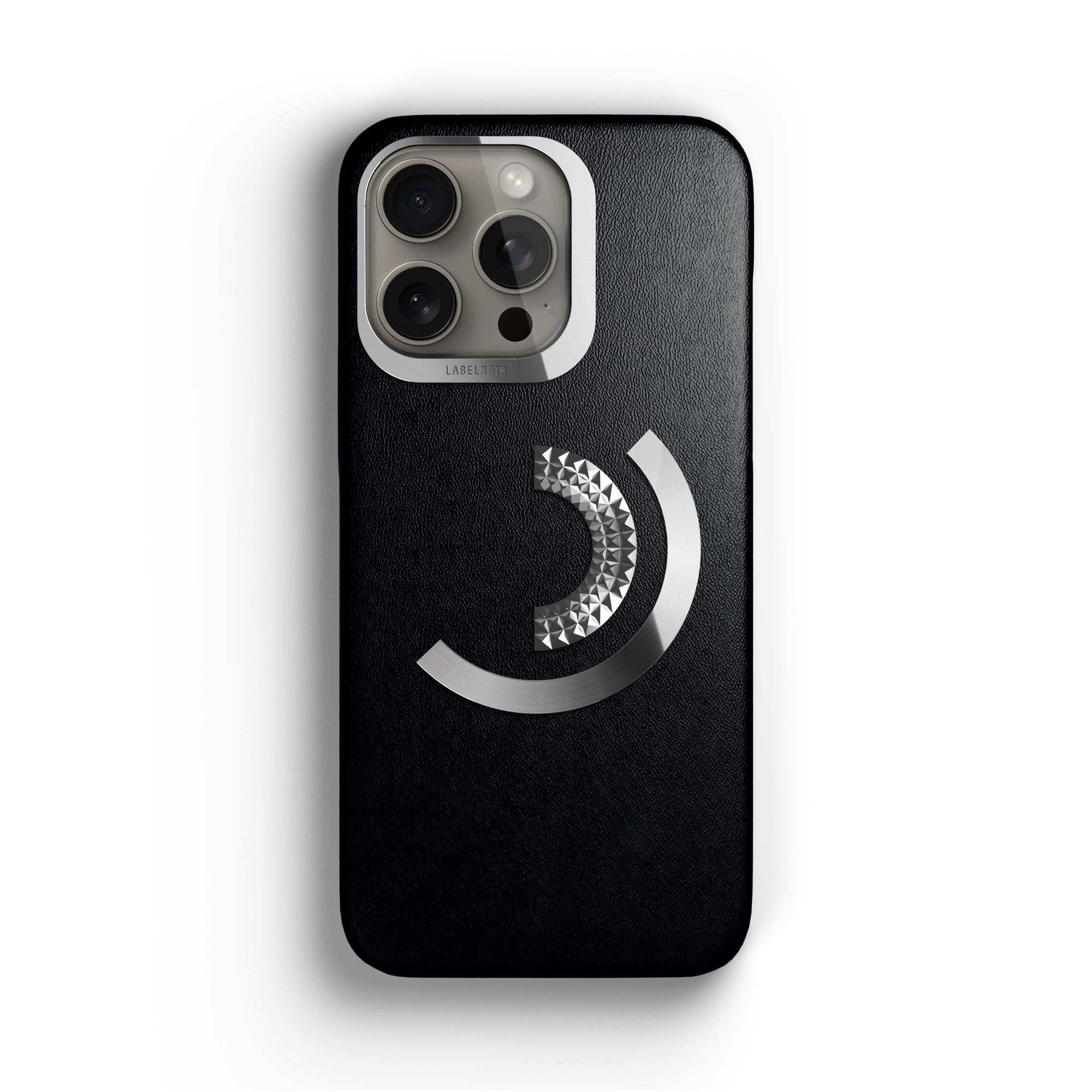 Label Noir Ornate iPhone 16 Pro Max deksel skinn sort