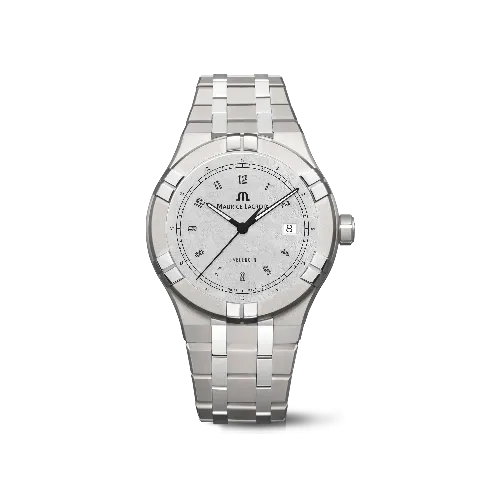 Label Noir Aikon Automatic 42MM klokke titan hvit skive