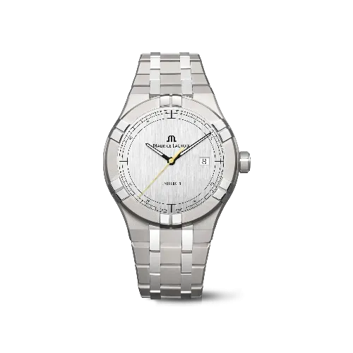 Label Noir Aikon Automatic 42MM klokke titan hvit