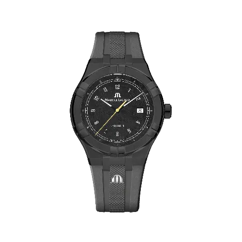 Label Noir Aikon Automatic 42MM klokke PVD grå gummi