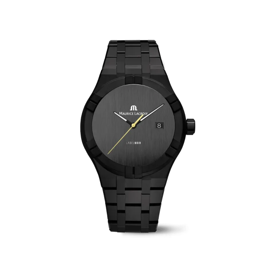 Label Noir Aikon Automatic 42MM klokke keramikk svart