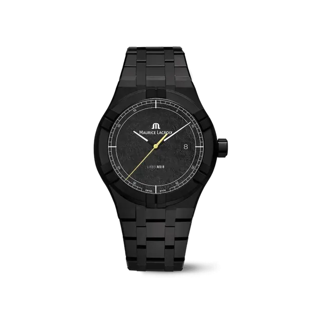 Label Noir Aikon Automatic 42MM klokke gul sekundviser