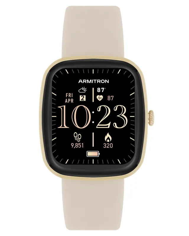 Armitron Lunar 45mm smartklokke sand silikon