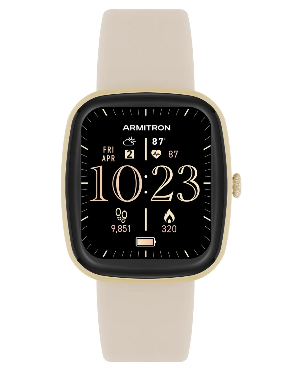 Armitron Lunar 45mm smartklokke sand silikon