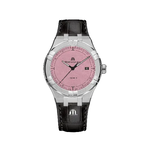 Label Noir Aikon Automatic 42MM klokke svart laser
