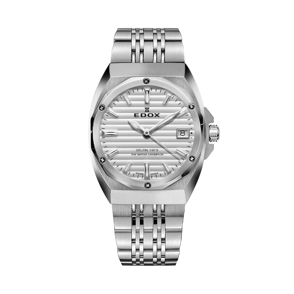 Edox 1973 Date Ladies dameklokke dato