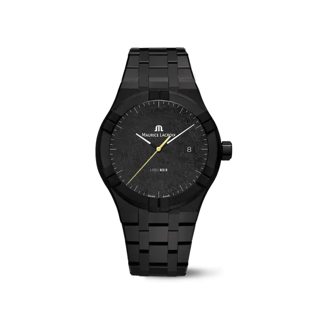 Label Noir Aikon Automatic 42MM herreklokke keramikk gul