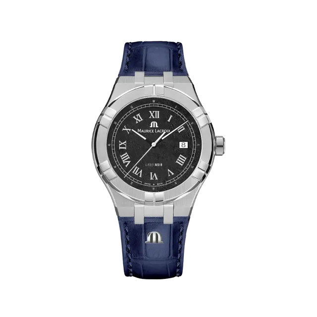 Label Noir Aikon Automatic 42MM klokke blå skinnrem