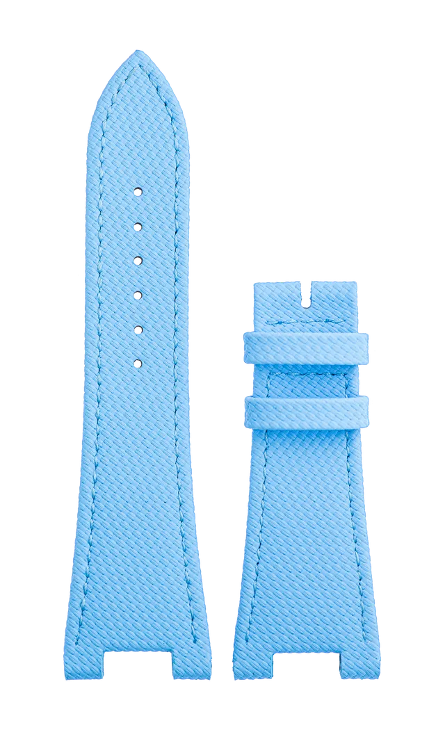 Speake-Marin Ripples klokkerem sky blue textile