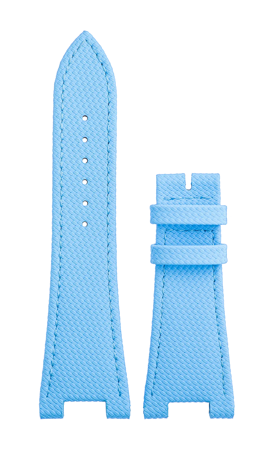 Speake-Marin Ripples klokkerem sky blue textile