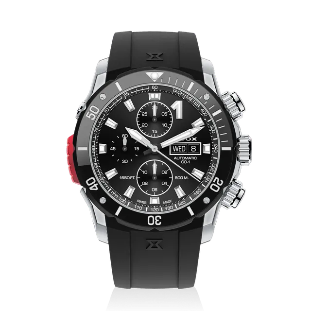 Edox CO-1 Chronograph Automatic herreklokke