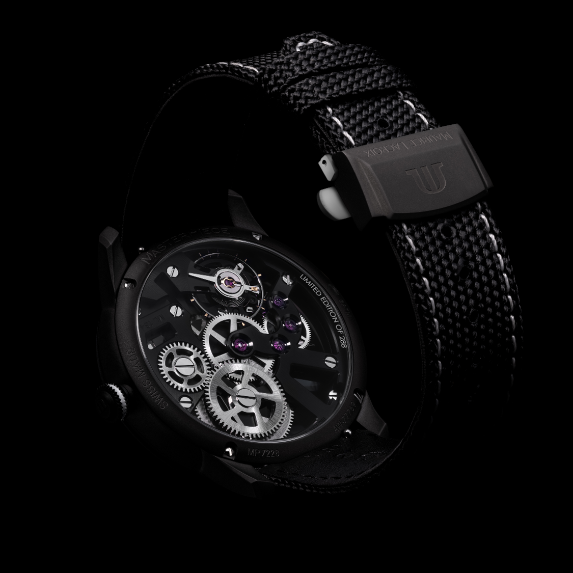 Label Noir Masterpiece Skeleton klokke限 288 stk