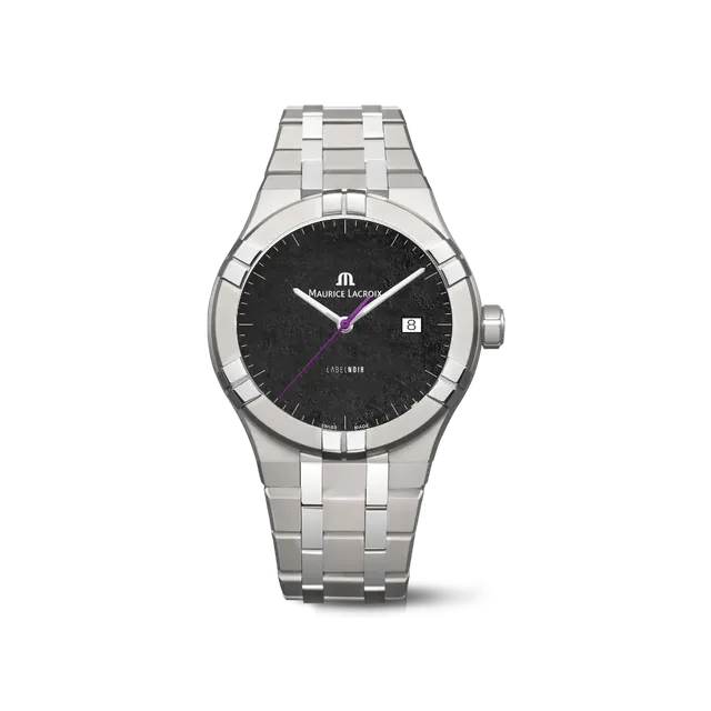 Label Noir Aikon Automatic 42MM klokke titan lilla viser
