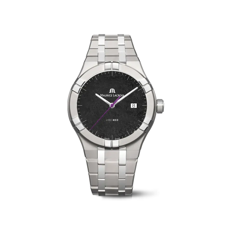 Label Noir Aikon Automatic 42MM klokke titan lilla viser