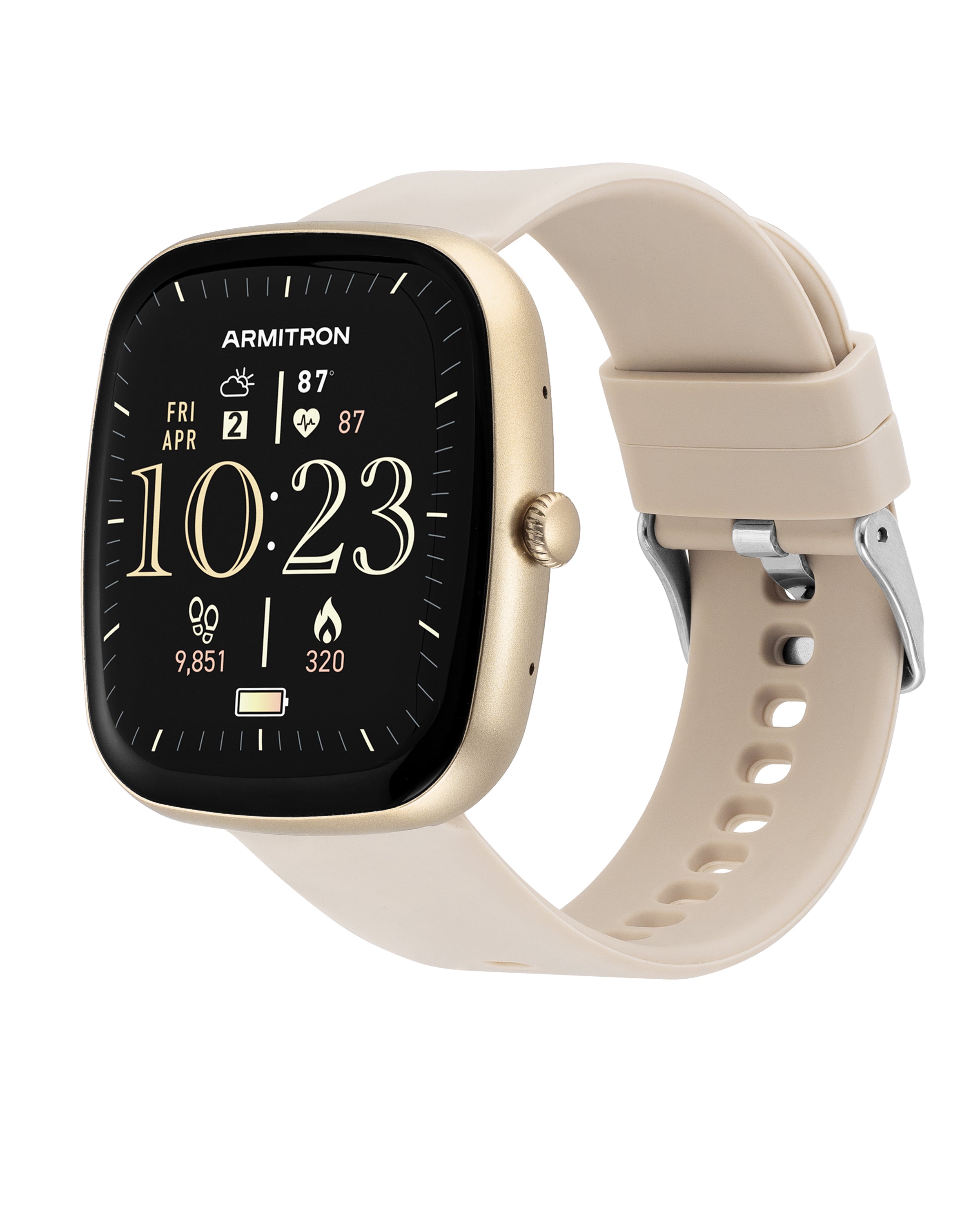 Armitron Lunar 45mm smartklokke sand silikon