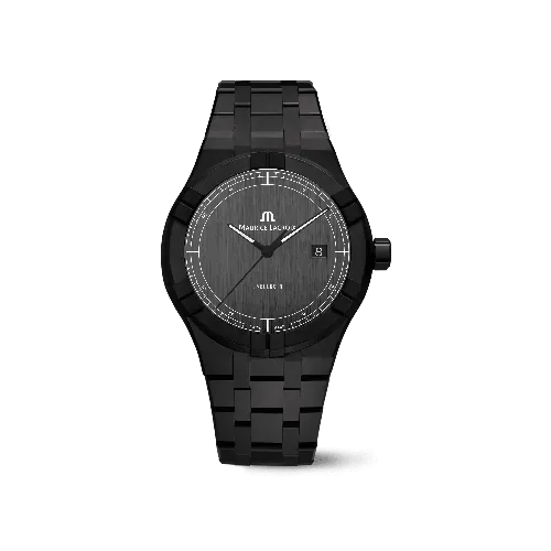 Label Noir Aikon Automatic 42MM klokke satin svart