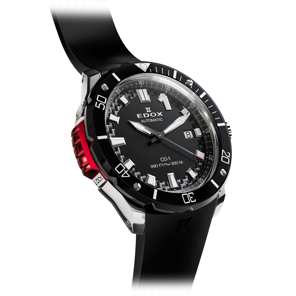 Edox Date Automatic herreklokke med dato