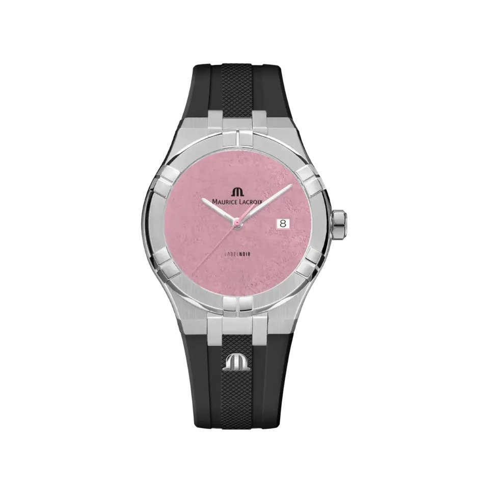 Label Noir Aikon Automatic 42MM klokke hvit gummi