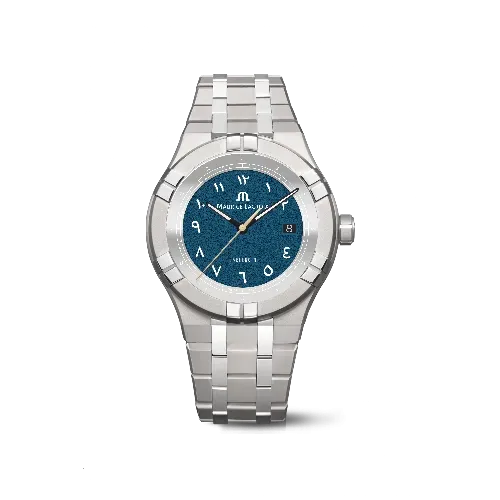 Label Noir Aikon Automatic 42MM klokke titan blå sunray