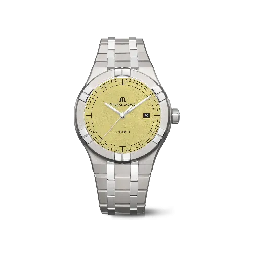 Label Noir Aikon Automatic 42MM herreklokke titan gul