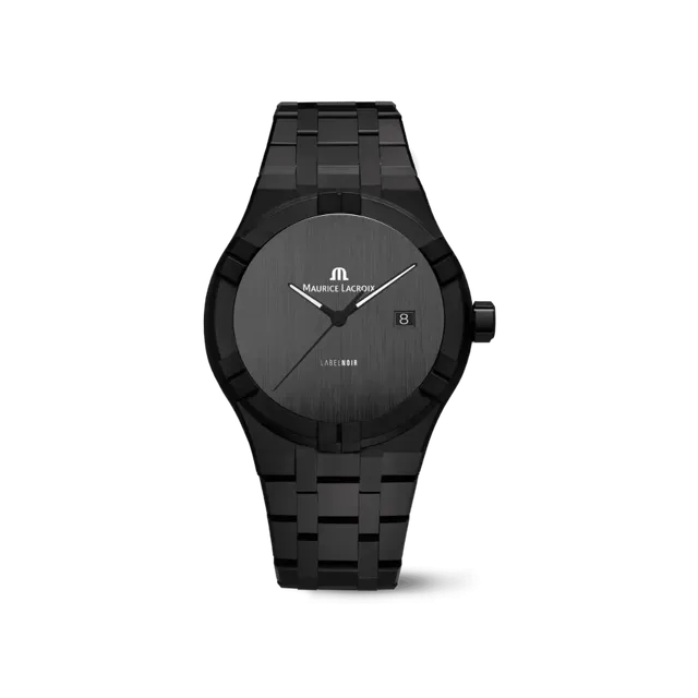 Label Noir Aikon Automatic 42MM klokke keramikk svart