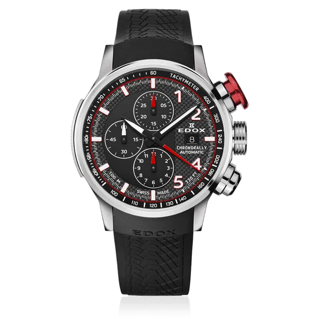 Edox Chronorally Automatic herreklokke kronograf