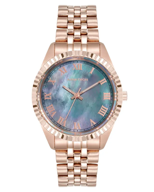Armitron Rachel 35,5mm klokke perlemor rosegull