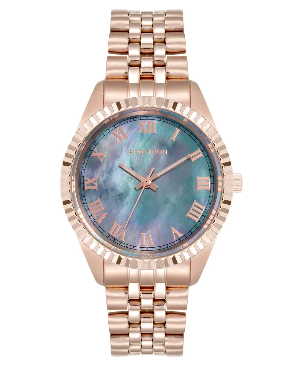 Armitron Rachel 35,5mm klokke perlemor rosegull