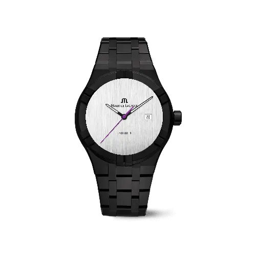 Label Noir Aikon Automatic 42MM klokke keramikk stål lilla