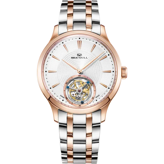 Sea-gull Artisan 517.12.8811 tourbillon hvit 42 mm